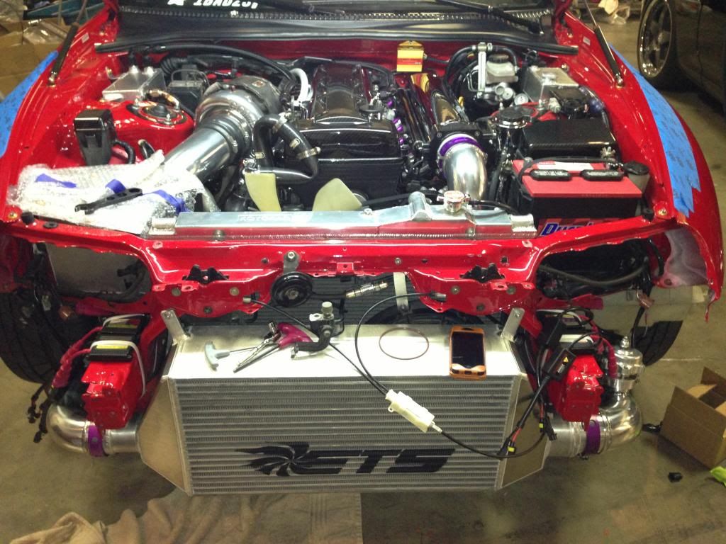 Question ETS 4" Intercooler kit for single setup Supra Forums